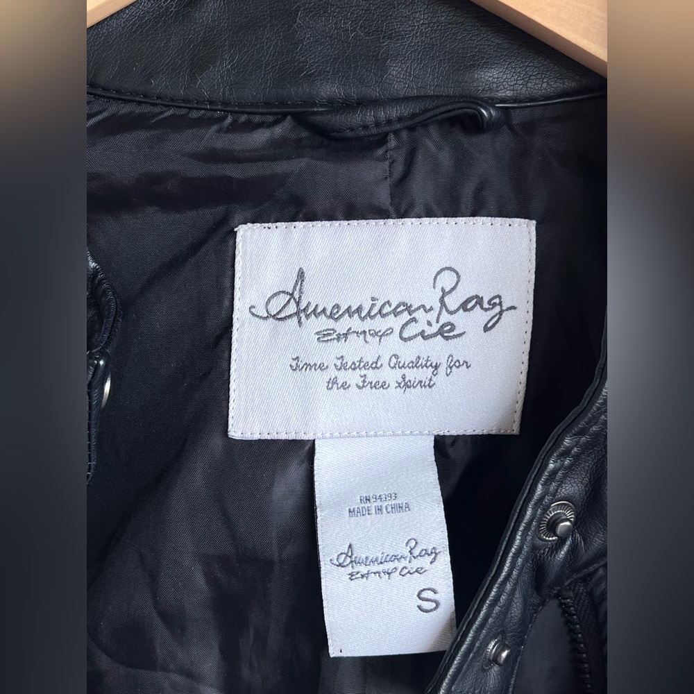 American Rag Leather Jacket - Picture 3 of 3